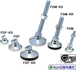 NBK鍋屋バイテック会社 FDM·FDF レベリングフット